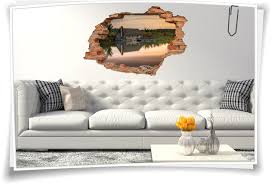 Schlafzimmer wand neue wohnung bepflanzung einrichten und wohnen produktdesign deko ideen wand ideen selber machen basteln deko moos selber machen: Wand Bild Er Wohnzimmer Landhaus Stil Deko Wand Tattoo 3d Wand Aufkleber Schlafzimmer Wand Durchbruch Abend See Hute Wald Medianlux Shop