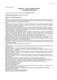 1/2011, publicată în monitorul oficial al româniei, partea i, nr. Lege Nr 1 2011 Legea Educatiei Pdf Oficiul Juridic Isj Iasi