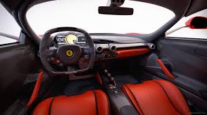 Interior the cabin of the ferrari laferrari is dominated by the steering wheel with all the major controls attached (another f1 reference) and a centre console that takes on a. Alan Searle Digital Artist Projects