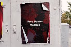 Free Wear Out Poster Mockup Free Design Resources Poster Mockup Free Poster Mockup Psd Poster Mockup