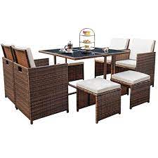 As the centerpiece of your dining space and home to some of your most special meals and memories, the dining set you choose should be stylish, durable, and inviting. Top 10 Best Of 6 Seater Patio Sets 2020 Bestgamingpro