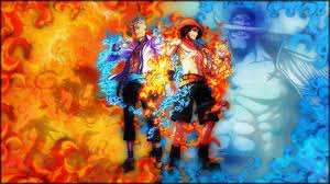 1920x1080 one piece high definition wallpaper. Marco Und Ace One Piece Drawing One Piece Wallpaper Iphone One Piece Ace