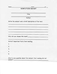 Image Result For Nonfiction Book Report Template College Level Regarding College Book In 2020 Book Report Templates Biography Book Report Template Book Review Template
