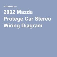 These are right from mazda parts and their official system for their repair team. 2002 Mazda Protege Car Stereo Wiring Diagram Modifiedlife Com Mazda Protege Car Stereo Mazda