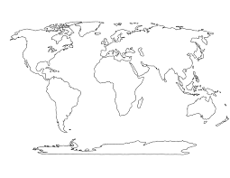 A printable world map is one of the very important tools that one should surely know how to look into a map because nowadays one has to travel. Printable Blank World Map Template For Students And Kids