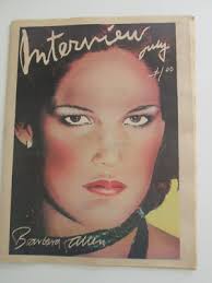 Andy Warhol's Interview 1977 'Barbara Allen'Robert Plant,Iman,Michelle  Philips