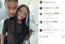 Since january, he had no birthday wishes for her simone biles unfollowed boyfriend stacey ervin, jr. Simone Biles Posts Photos With New Boyfriend Texans Jonathan Owens