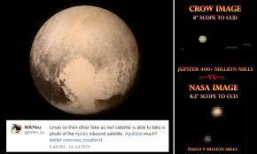 Pluto conspiracy theorists claim New Horizons visit is biggest lie in  history | Daily Mail Online