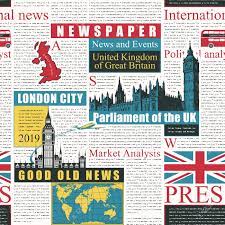 This list of newspapers in london is divided into papers sold throughout the region and local publications. Vector Seamless Pattern With Uk Or London Newspaper Page Of Royalty Free Cliparts Vectors And Stock Illustration Image 122682957