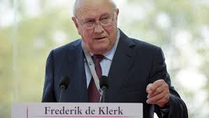 Zizi kodwa, spokesman for president zuma, said mr de klerk had been misled by press headlines. F W De Klerk Not A Messiah Says Anc The Herald