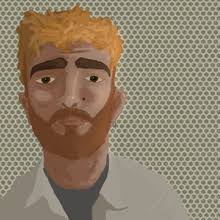 Cliff Hunter, an art acrylic by Paolo Scartaccini