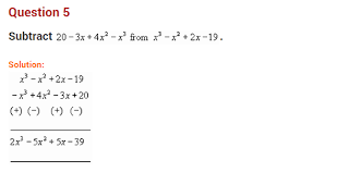Algebraic expressions are the phrases used to combine one or more variables, constants and operational symbols without the use of an equals sign. Algebraic Expressions And Identities Class 8 Extra Questions Maths Chapter 9 Learn Cbse