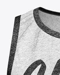 Download Melange Men S Loose Fit Sleeveless Shirt Mockup In Apparel Mockups On Yellow Images Object Mockups