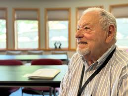 Patricia Braasch-Turi and Kevin Ihrke were elected to replace Barb Klinger,  treasurer, and Shirley Erickson. Both new members signed up for one-year  terms." (Ryan Anderson/People's Press)