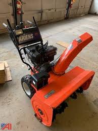 Auctions International Auction Adirondack Csd Ny 18095 Item Ariens Snowblower