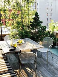 Balcony And Roof Terrace Design Ideas Patio Furniture Pool Climbing Plants Small Balcony Garden Patio Design Wooden Trellis
