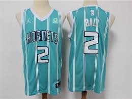 Authentic charlotte hornets jerseys are at the official online store of the national basketball we have the official hornets jerseys from nike and fanatics authentic in all the sizes, colors, and styles. Charlotte Hornets 2 Lamelo Ball 2020 21 Teal Swingman Jersey