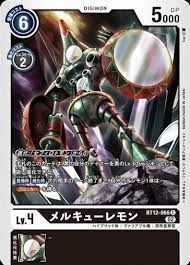 Mercurymon (BT12-066) - Digimon Card Database