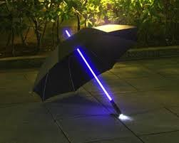 Rainbow Flash Led Light Up Umbrella Star Wars Geek Stuff Lightsaber