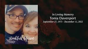 Tonia Davenport Obituary