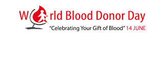 Heart and blood drop illustration. World Blood Donor Day 2017 Donor Health Care