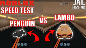 Online jailbreak is the best method to download cydia. Penguin Beats Lambo Roblox Jailbreak Penguin Speed Test Youtube