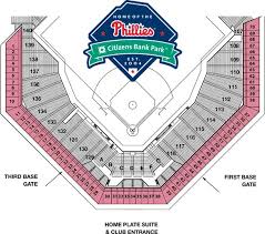 Citizen Bank Park Seating Chart Mens Tops Chart Seating