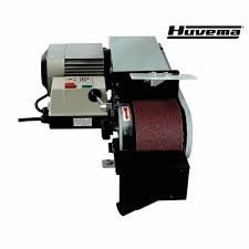 Anders als bei anderen schwingschleifern schwingt die platte nicht nur vor und zurück. Bandschleifer Schleifmaschine Huvema 71030