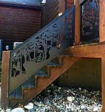 Industrial pipe hand rail outdoor handrail variable angle handrail mobility outdoor kit garden safety rail water proof mobility handrail. Decorative Deck Railing Metal Deck Railing Porch Railing Naturerails Com