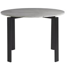 Parsons White Marble Top Iron Base Round Dining Table 42 Round Dining Table Round Dining Room Round Dining Room Table