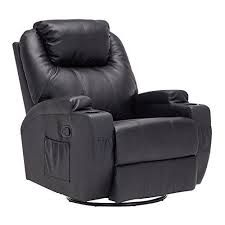 Best Recliner Chairs Mecor Massage Leather Recliner Chair Heated 360 Degree Swivel Living Room Chair Best Recliner Chairs Recliner Chairs