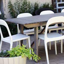 New Outdoor Dining Table Ikea Outdoor Outdoor Furniture Decor Outdoor Furniture Design