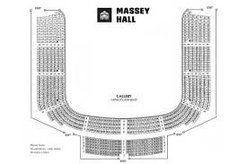 Seating Map Massey Hall