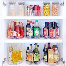 Refrigerator with a lazy susan built in. Woman Buys Lazy Susan Fridge And Super Organised Mums Are Stunned They Even Exist