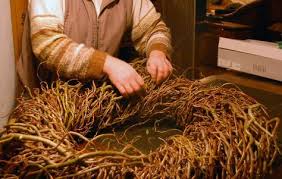 Dekorative Weidenkranze Flechten Landlebenslust Weidenkranz