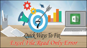 7 Quick Ways To Fix Excel File Read Only Error In 2020 Excel Email Programs Reading