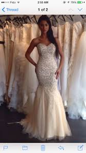 Alberto Axu Champagne Mermaid Dress With Diamonds Can We Say Wedding Reception Dress Champagne Wedding Dresses Mermaid Dream Wedding Dresses Wedding Dresses