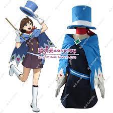 Amazon.com: Trucy Wright Naruhodou Minuki Cosplay Costume with bag and hat  Uniform For Anime Shows Christmas Events (Custom Made) : Clothing, Shoes &  Jewelry