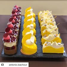 Repost Antonio Bachour Chocolate Raspberry Verrine Banana Passion Fruit Petit Gateau And Almond Delice For Catering Desserts Petit Gateau Chocolate Raspberry