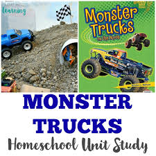 Monster truck race math game is a fun way for preschoolers to practice counting and older kids to learn math operations. Monster Truck Unit Study Look We Re Learning