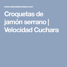 Pin En Croquetas