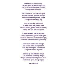 Memories Are Funny Things Ms Moem Poems Life Etc Poems Memories Funny