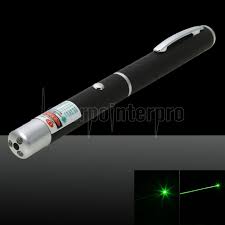 Le meilleur choix au meilleur prix! 5mw Professional Green Light Led Laser Pointer 2pcs Aa Batteries Black De