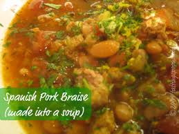 Spanish Pork Braise (in a soup)
