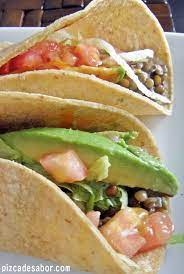 Tacos De Lentejas Faciles Y Rapidos Pizca De Sabor Receta Lentejas Comida Sin Carne Comida Vegetariana