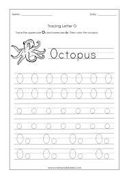 Here's a set of free printable alphabet letter images for you to download and print. Letter O Worksheets For Kindergarten Trace Dotted Letters