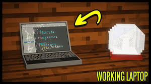 This question has been getting brought up within the community of the game quite a bit. Minecraft How To Make A Working Laptop No Mods Youtube