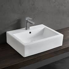 Waschbecken Eckig Premiumxl Shop Waschbecken Eckig Waschbecken Weisser Waschtisch
