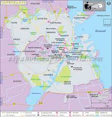 A hora exata nas copenhague, dinamarca. Mapa De Copenhague Capital De Dinamarca