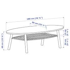 Find inspiration to create a better life at home. Stockholm Walnut Veneer Coffee Table 180x59 Cm Ikea